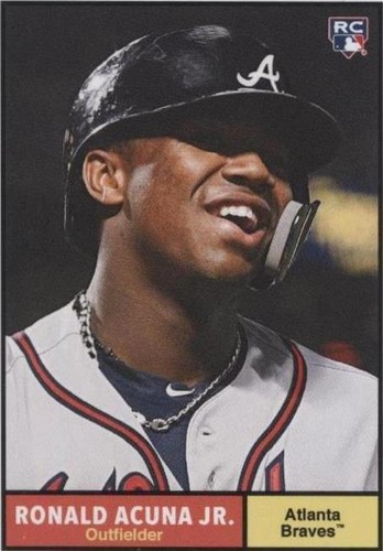 2018 Topps Throwback Thursday #TBT - Ronald Acuña Jr. #187