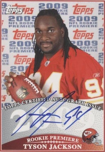 2009 Topps Tyson Jackson #RPA-TJ