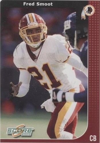 2002 Score Fred Smoot #249