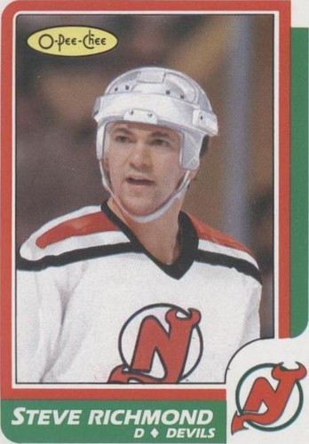 1986-87 O-Pee-Chee - Steve Richmond #208