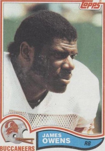 1982 Topps James Owens #504