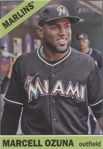 2015 Topps Heritage - Marcell Ozuna #105