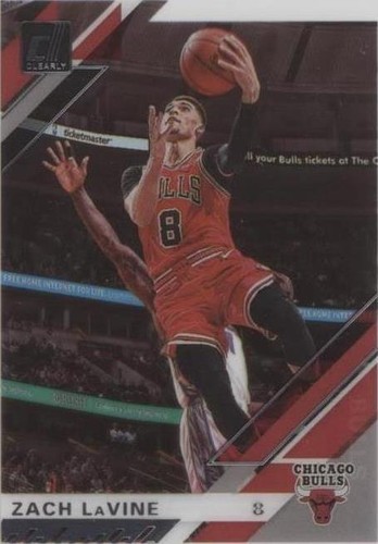 2019-20 Panini Clearly Donruss - Zach LaVine #7