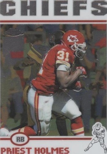 2004 Topps Chrome Priest Holmes #50