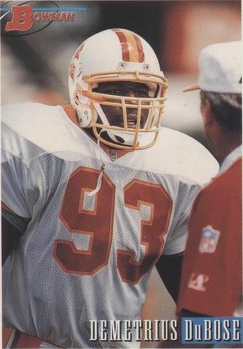 1993 Bowman Demetrius DuBose #317