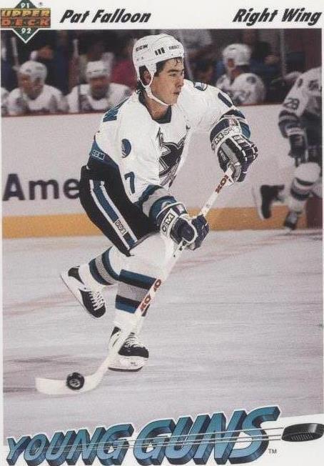 1991-92 Upper Deck - Pat Falloon #593