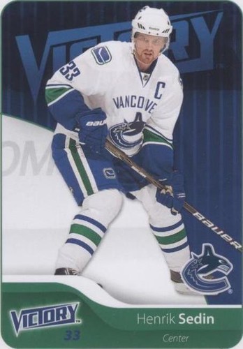 2011-12 Upper Deck Victory - Henrik Sedin #185