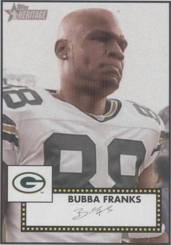 2006 Topps Heritage Bubba Franks #188