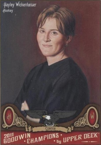 2011 Upper Deck Goodwin Champions - Hayley Wickenheiser #75