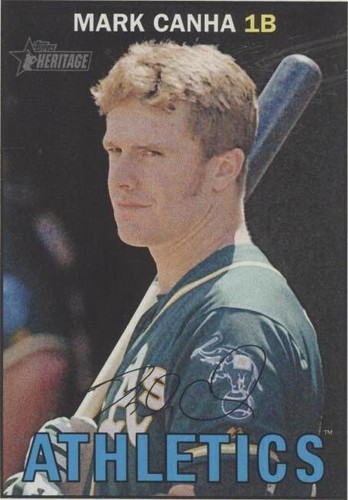 2016 Topps Heritage - Mark Canha #287