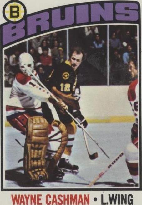 1976-77 Topps - Wayne Cashman #165