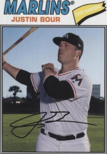 2018 Topps Archives - Justin Bour #125