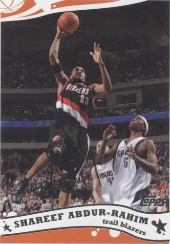 2005-06 Topps - Shareef Abdur-Rahim #74