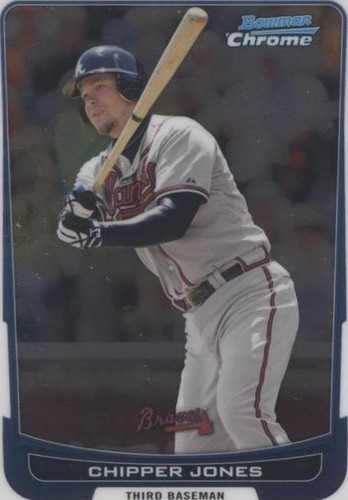 2012 Bowman Chrome - Chipper Jones #34