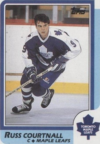 1986-87 Topps - Russ Courtnall #174