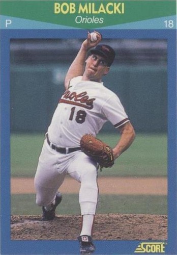 1990 Score Rising Stars - Bob Milacki #68