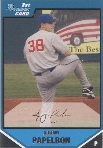 2007 Bowman - Jeremy Papelbon #BP6