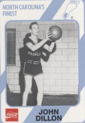 1989-90 Collegiate Collection/Coca-Cola North Carolina's Finest - John Dickson #85