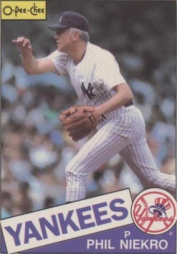 1985 O-Pee-Chee - Phil Niekro #40