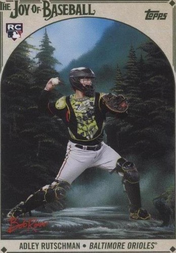2023 Topps X Bob Ross The Joy of Baseball - Adley Rutschman #90-SP