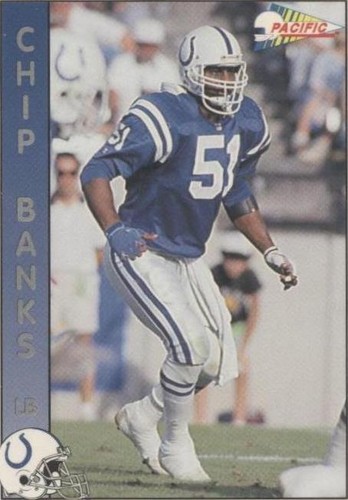 1992 Pacific Chip Banks #126