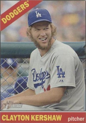 2015 Topps Heritage - Clayton Kershaw #100