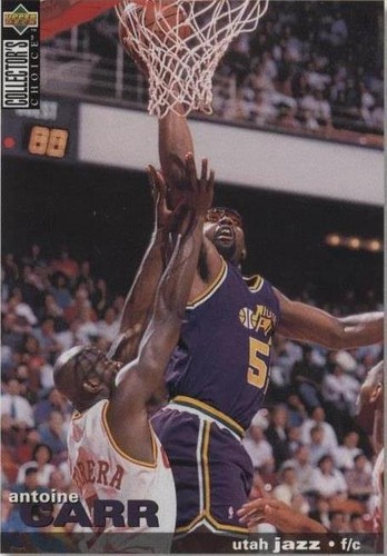 1995-96 Upper Deck Collector's Choice International Spanish I - Antoine Carr #155