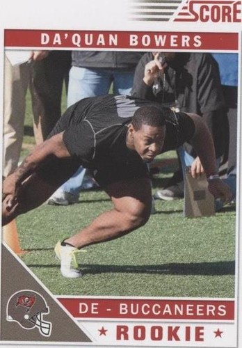 2011 Score Da'Quan Bowers #326
