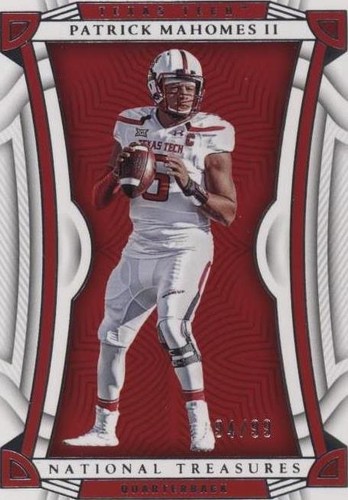 2023 Panini National Treasures Collegiate Patrick Mahomes II #19