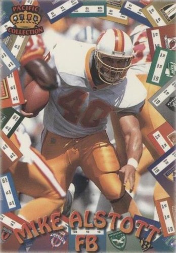 1996 Pacific Litho-Cel Mike Alstott #GT-60
