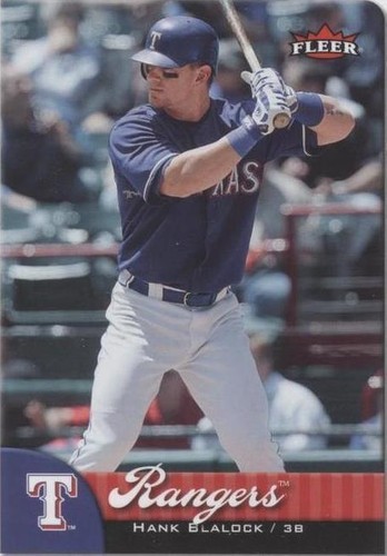 2007 Fleer - Hank Blalock #25