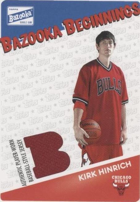Bazooka 2003-04 - Kirk Hinrich #BBE-KH