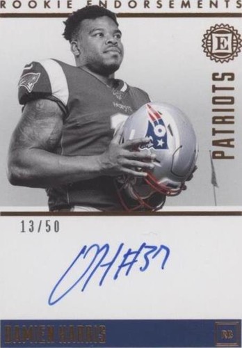 2019 Panini Encased Damien Harris #RE-DHA