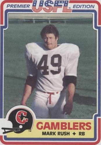 1984 Topps USFL Mark Rush #37