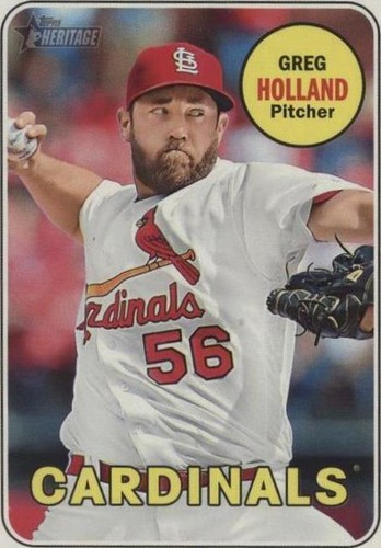 2018 Topps Heritage High Number - Greg Holland #569