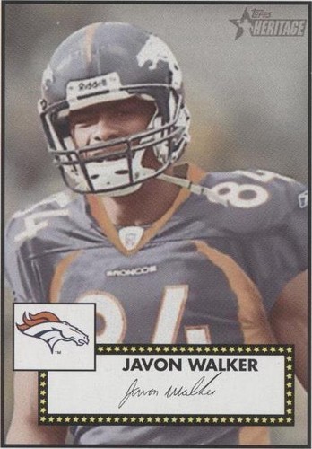 2006 Topps Heritage Javon Walker #120