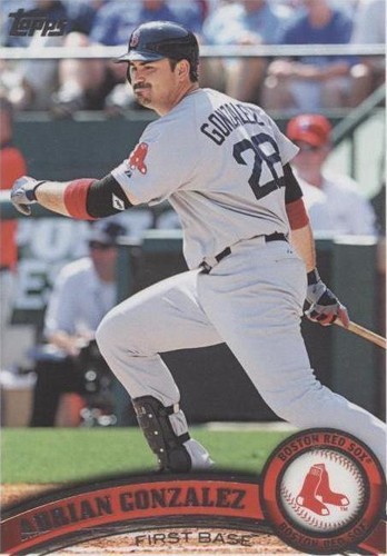 2011 Topps Update Series - Adrian Gonzalez #US1