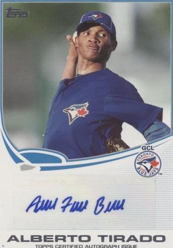 2013 Topps Pro Debut - Alberto Tirado #PDA-AT