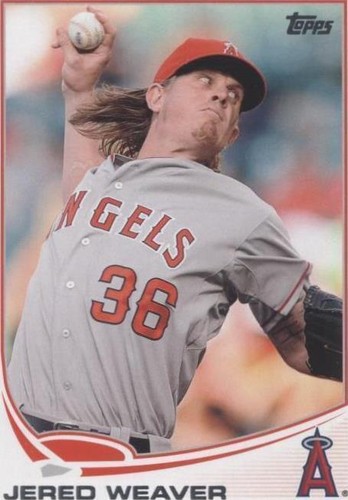 2013 Topps - Jered Weaver #36
