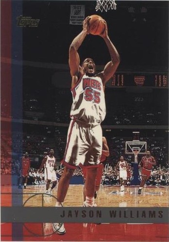 スポーツ選手 TOPPS FINEST PROTECTOR JASON WILLIAMS 1997-98 FINEST DEFENDERS ( UNPEELED ) #DF9 JAYSON WILLIAMS