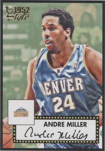 2005-06 Topps 1952 Style - Andre Miller #108