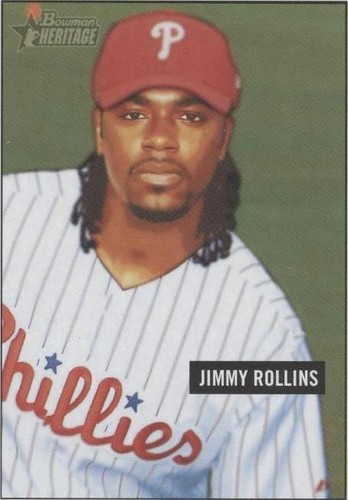 2005 Bowman Heritage - Jimmy Rollins #76