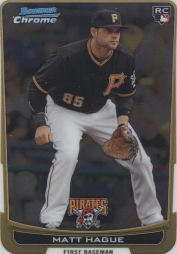 2012 Bowman Chrome - Matt Hague #76