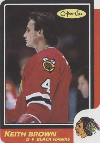 1986-87 O-Pee-Chee - Keith Brown #206