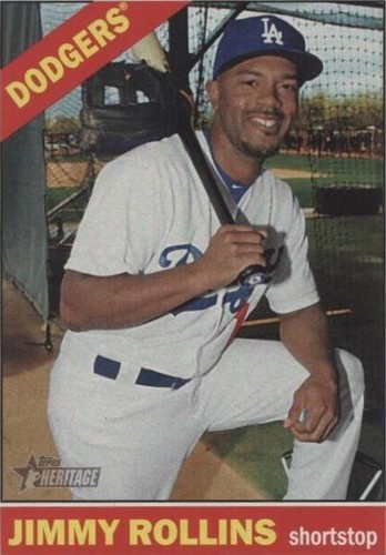 2015 Topps Heritage High Number - Jimmy Rollins #721