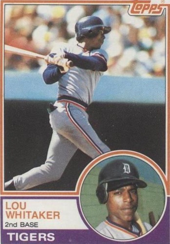 1983 Topps - Lou Whitaker #509