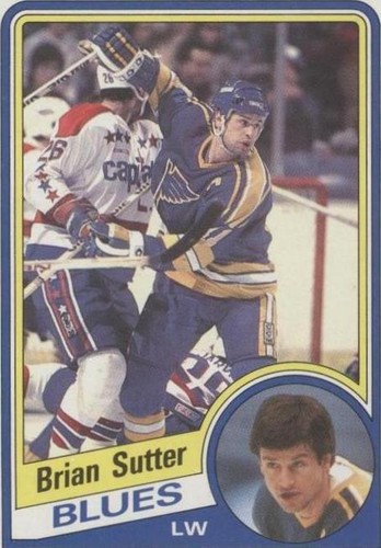 1984-85 Topps - Brian Sutter #135