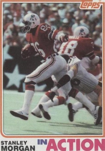 1982 Topps Stanley Morgan #157