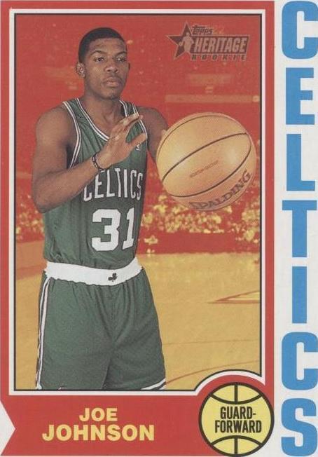 2001-02 Topps Heritage - Joe Johnson #134