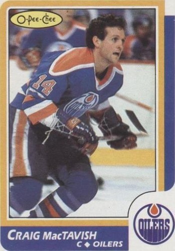1986-87 O-Pee-Chee - Craig MacTavish #178
